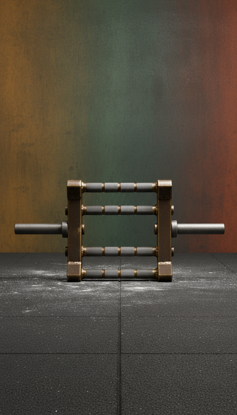 Steel Multi-Grip Barbell