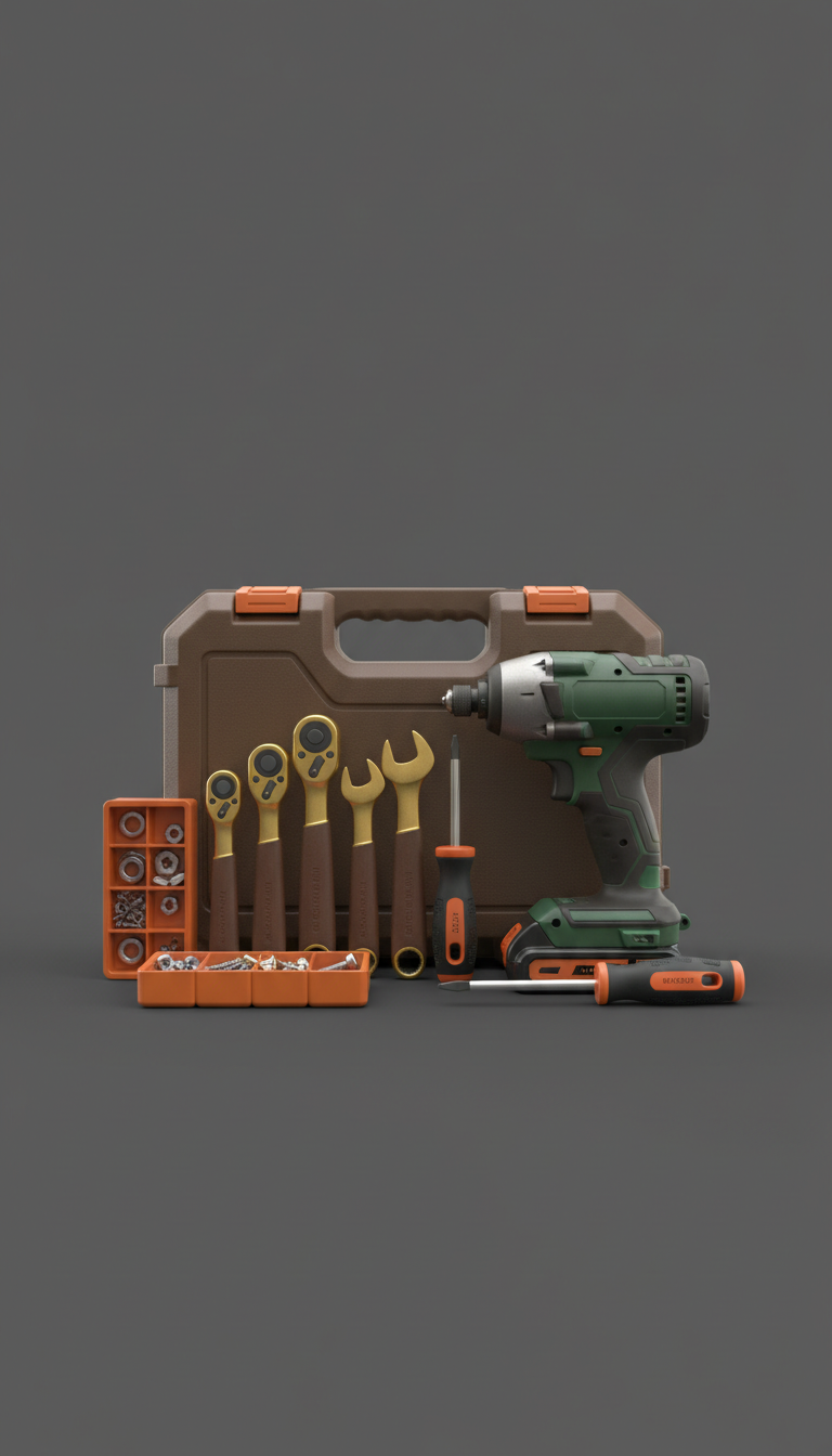 Heavy-Duty Compact Tool Kit