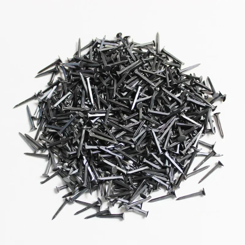 100pcs Shoe Tacks/Nails 10-25mm Square Shank 1.1mm Dia. For Lasting, Repairs. Tiny. Small